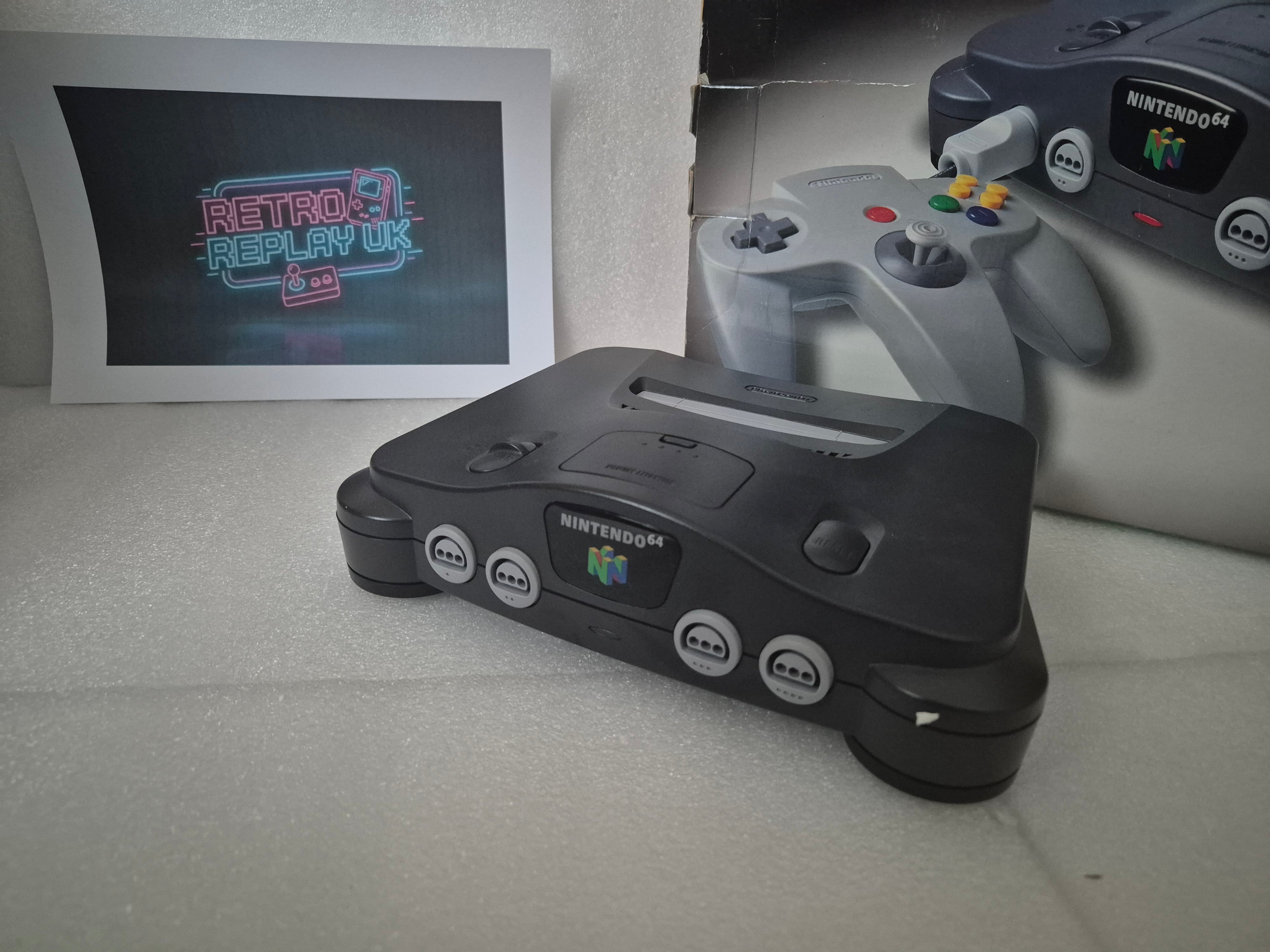 Nintendo 64 (N64) – Console Bundle – Controller & Game Included – Ready to Play