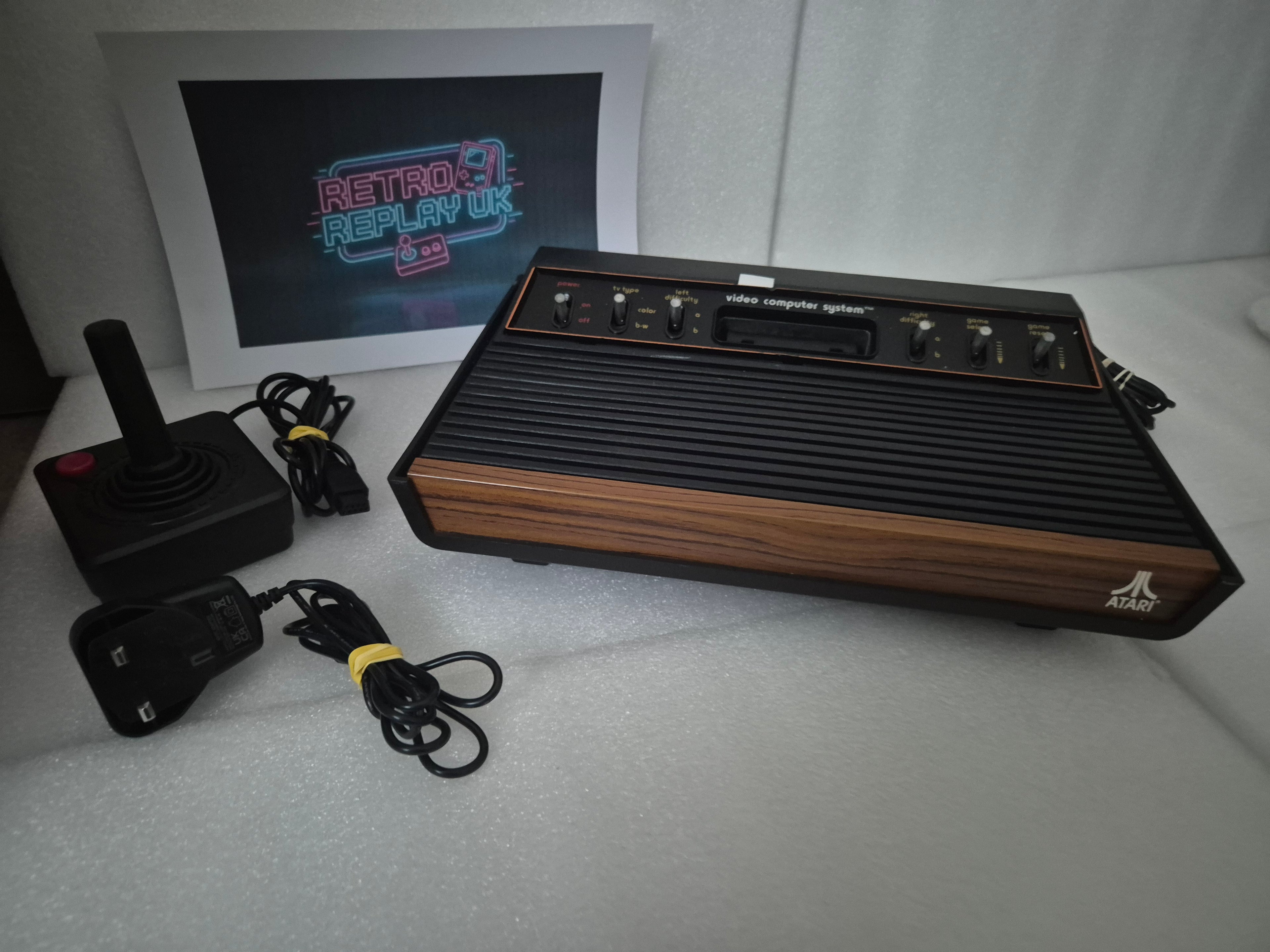 Atari 2600 – Console Bundle – Joystick & Game Included – Ready to Play