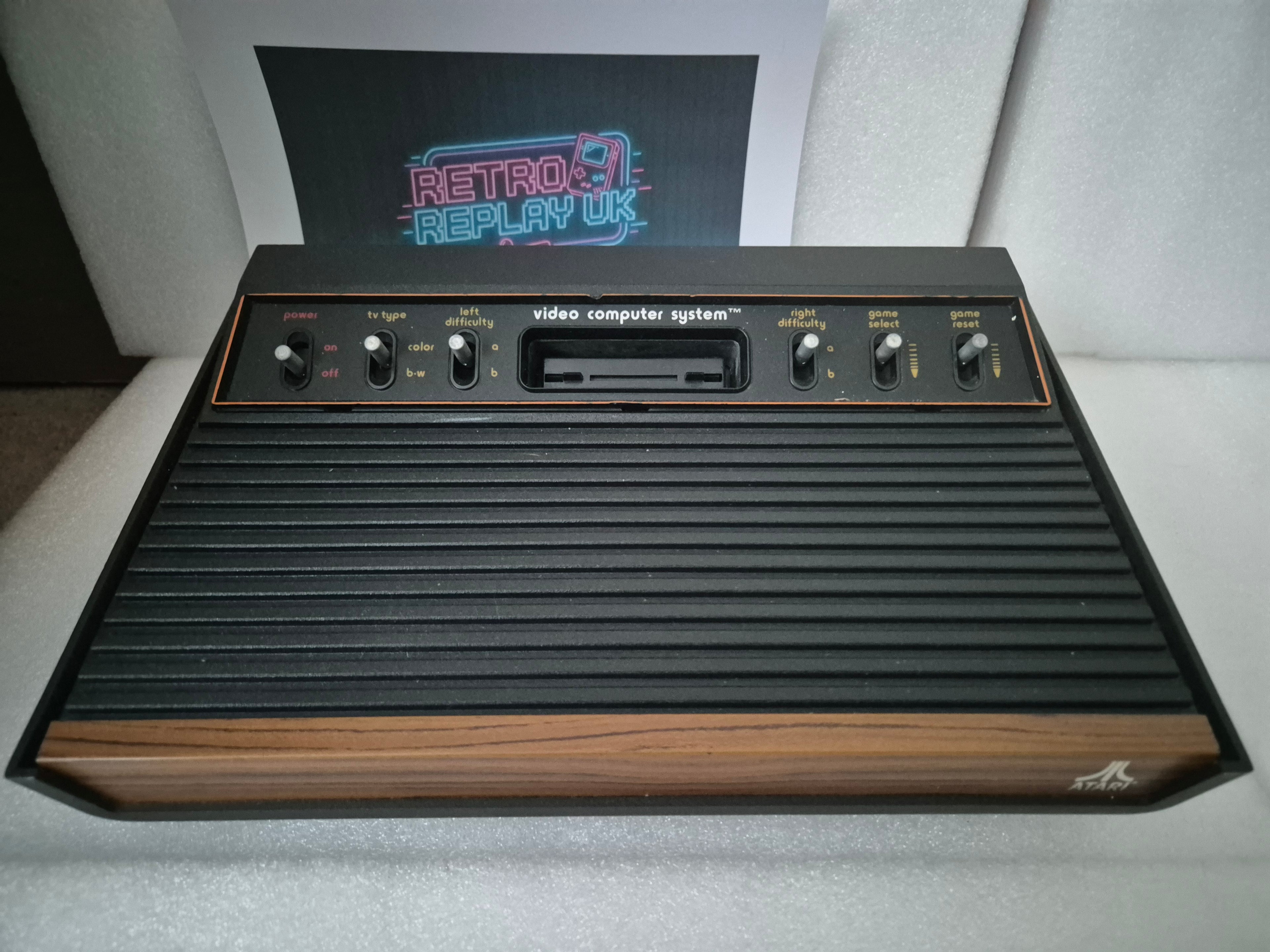 Atari 2600 – Console Bundle – Joystick & Game Included – Ready to Play