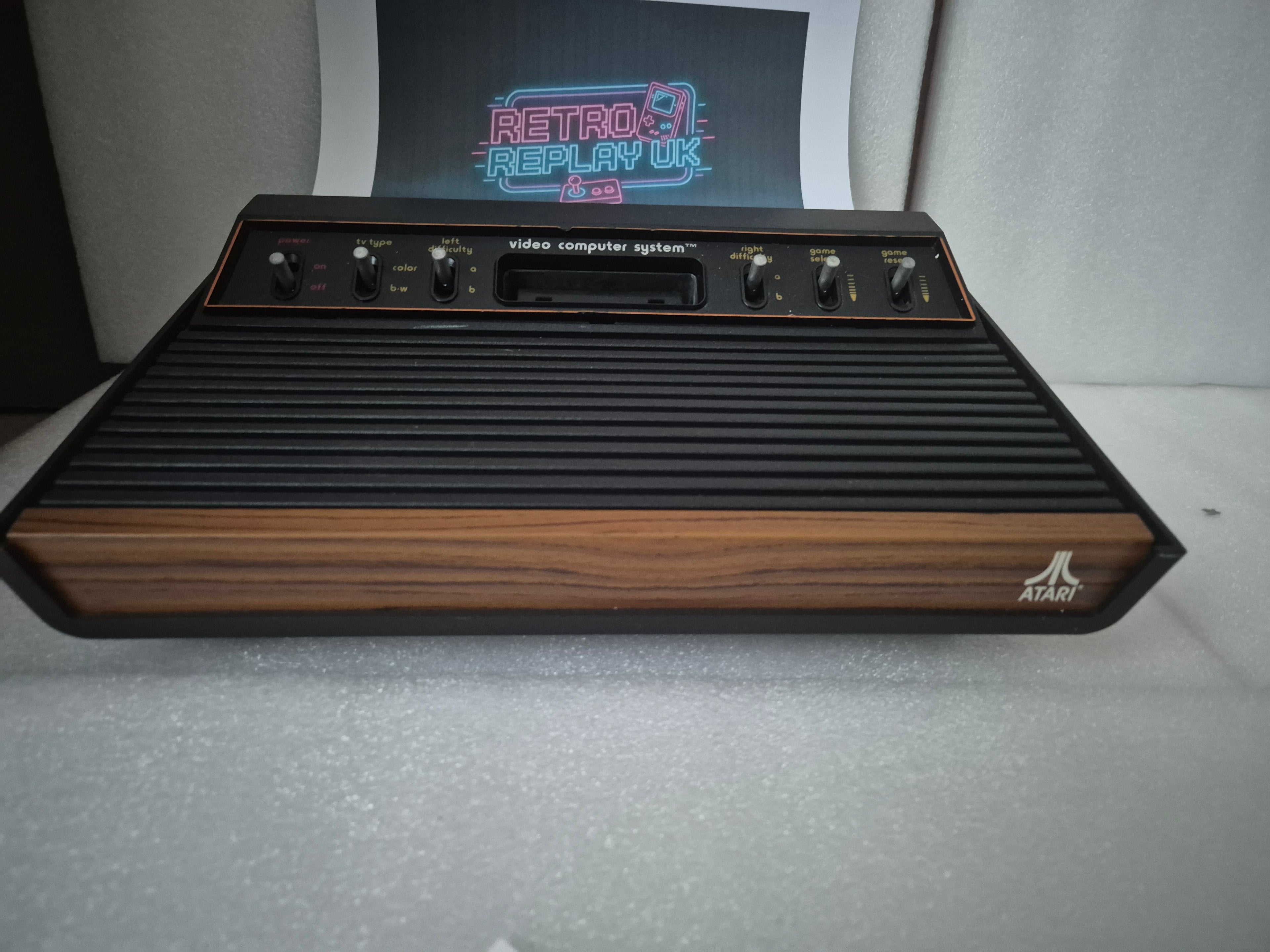 Atari 2600 – Console Bundle – Joystick & Game Included – Ready to Play